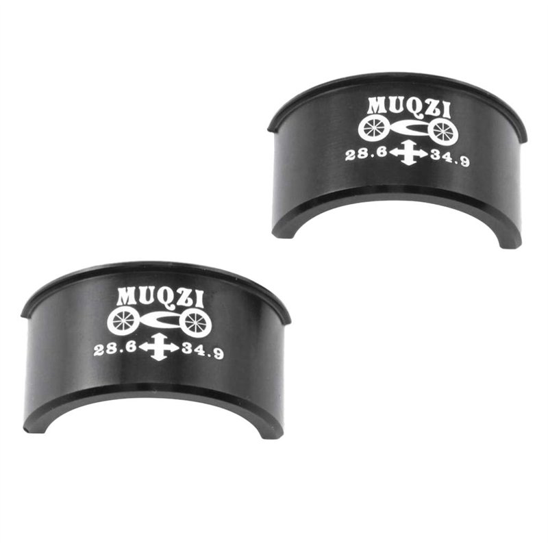 P Prettyia Convertisseur de Diamètre D'adaptateur pour Pince de Dérailleur Avant de Bicyclette de 28,6 à 34,9 Mm