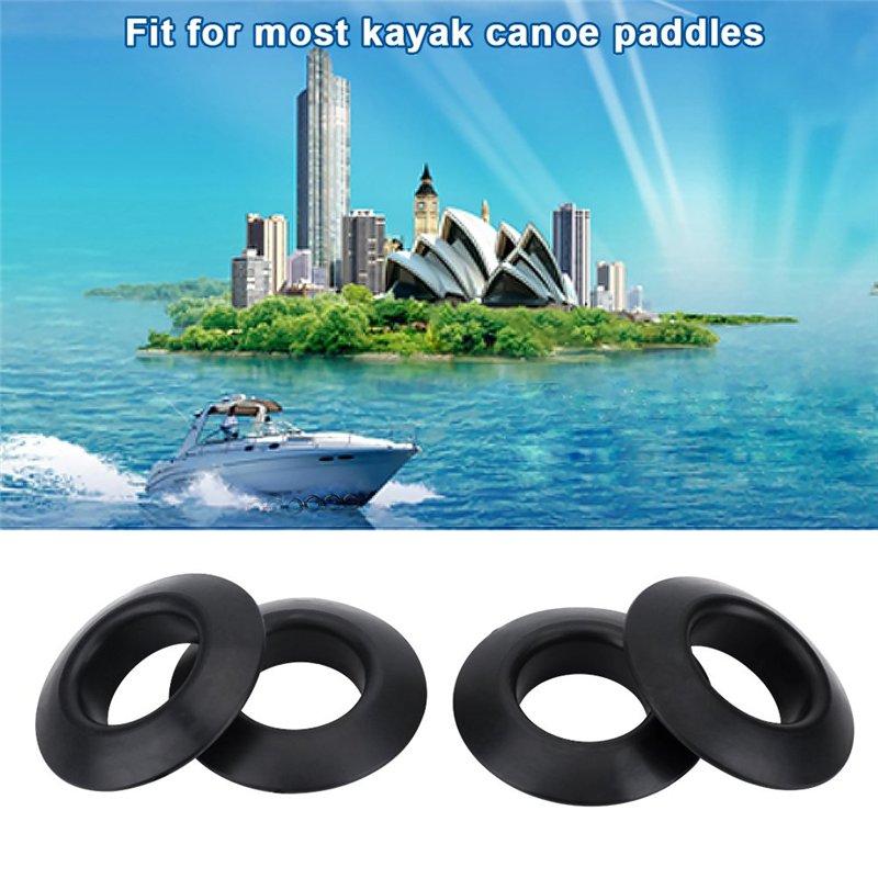 Pagaie Kayak, Anneau Pagaie, Tbest Oar Drip Ring, Stop Goutte Pagaie Kayak, Kayak Paddle Goutte À Goutte - 4Pcs Anneaux De Goutte en