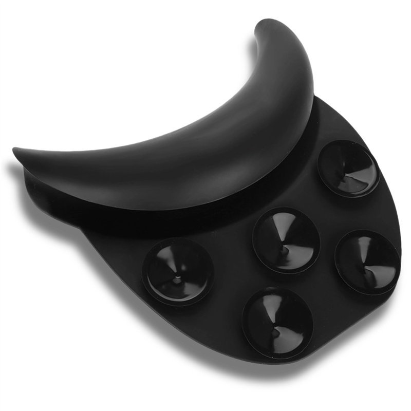 Repose-nuque en silicone - bac à shampooing - salon de coiffure Coussin de repose-tête en silicone pour shampooing, évier de lav