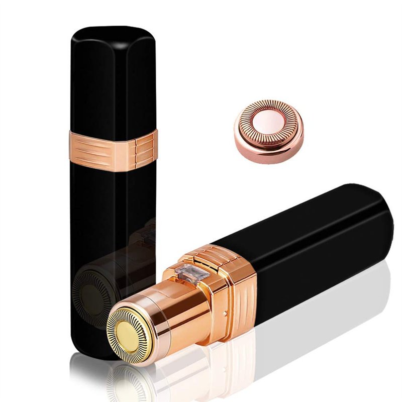 Rasoir Electrique Pour Femme, Rasoir électrique Visage Femme Waterproof Epilateur Electrique Tondeuse Femme Visage avec Tête de