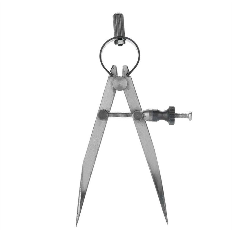 Jadpes Compas Menuisier, Diviseur d'Aile, Outil de processus de bijoutier, Angle Mesurer réglable Artisanat Outil