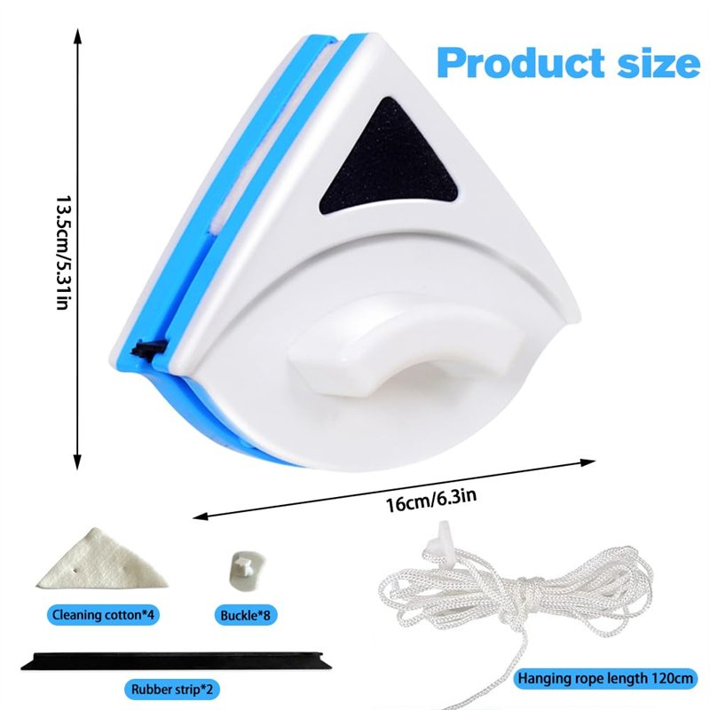 Infreecs Nettoyeur de vitres magnétique double face