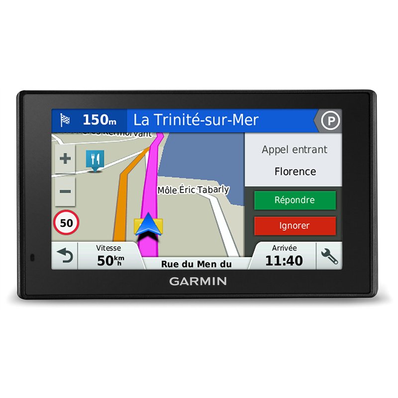 Image secondaire de Garmin DriveSmart 50 LM - GPS Auto - 5 Pouces - Cartes 24 pays gratuites à vie - Cartes et Trafic gratuits à vie (Reconditionné)