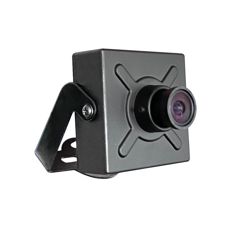 WiTi Caméra IP PoE Petit Cube 41x41mm Métal Solide,Full HD 1080p Objectif Grand Angle 2 m Ethernet CCTV Fonctionne avec NVR,Mini