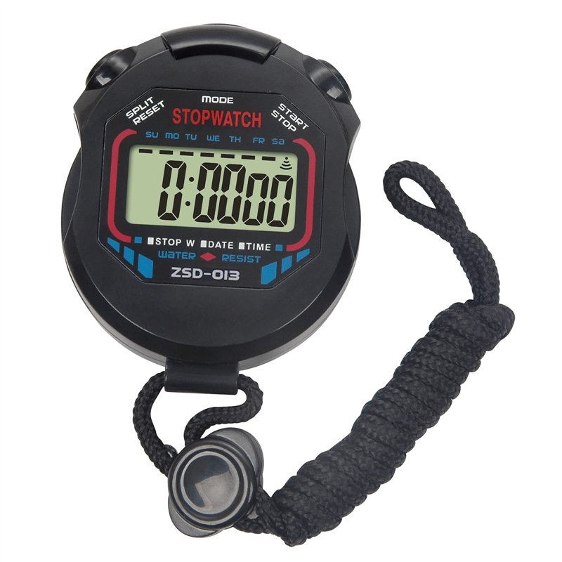 Rnitle Chronomètre,Multifonction Chronomètre de Sport,Digita LCD Timer,Appliqué au Courir Natation et Les Autres Sports