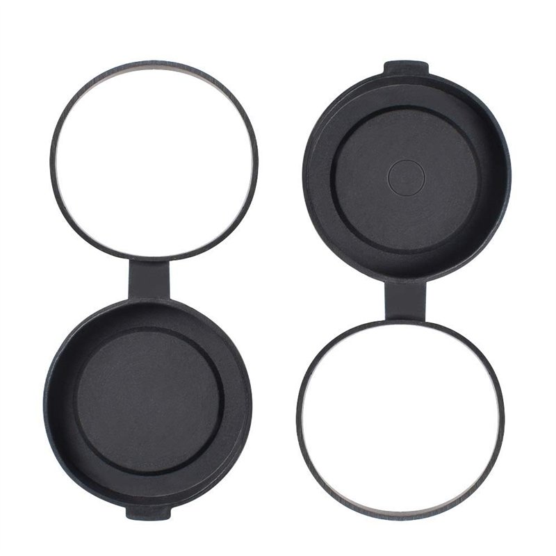 Kylietech Cache d'objectif pour jumelles 42 mm - Pour jumelles 8 x 42 10 x 42 12 x 42 - Diamètre extérieur 50-52 mm, Noir