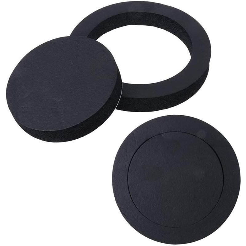 Image secondaire de CENPEK Lot de 4 Kits de Système Haut-Parleur Universel Mousse Auto-Adhésif pour Voiture - 6 et 6,5 Pouces, Anneau D'isolation, T