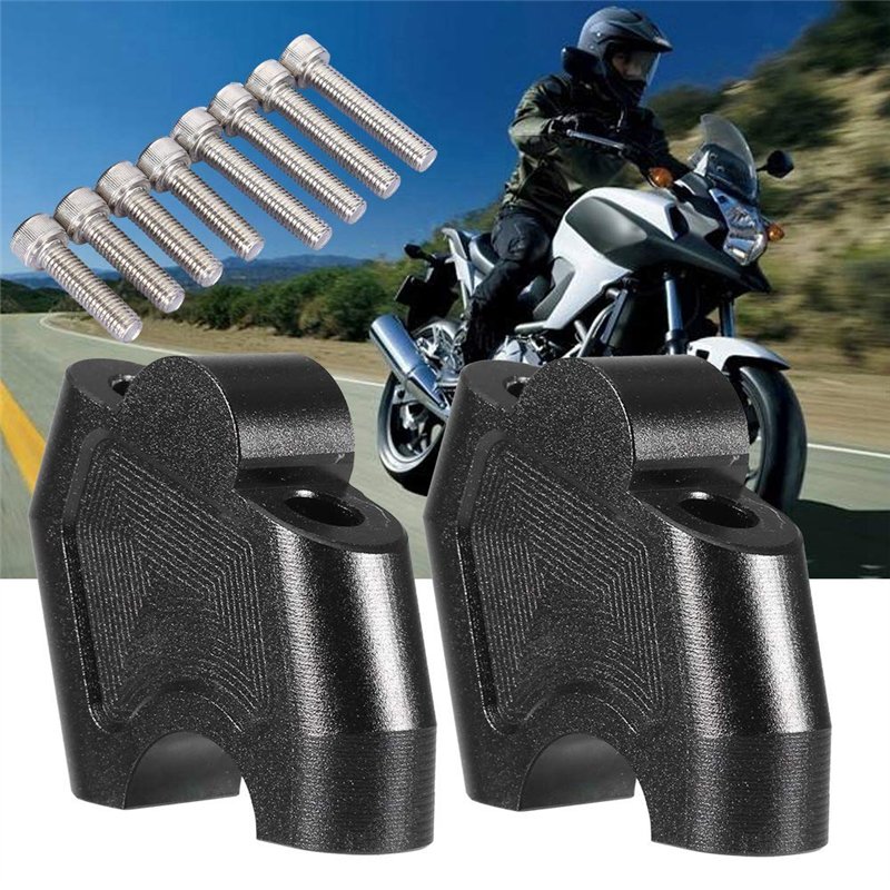 Image secondaire de Rehausseurs de Guidon de Moto, Fydun CNC Riser Levage Pince de Guidon Adaptateur de Guidon pour NC700X NC700S NC750X NC750S CB50