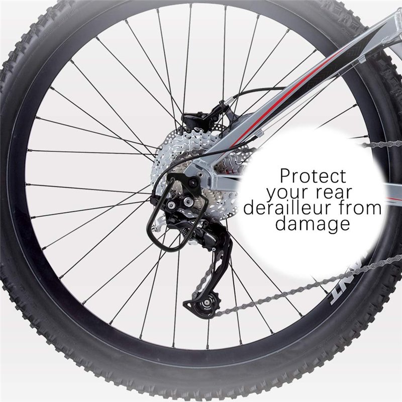 Image secondaire de Huahao Vélo Dérailleur Arrière Garde Support 4 Pièces Vélo Dérailleur Arrière Garde Protecteur de Dérailleur Arrière de Vélo Dér