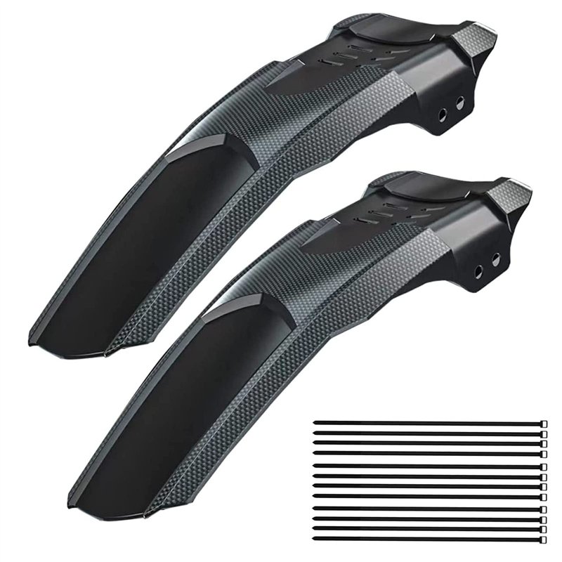 Reixuier Garde-Boue De Vélo, 2 Pcs Garde Boue Avant ou Arrière Compatible, Ensemble d'ailes pour Vélo de Montagne,Garde Boue Ant