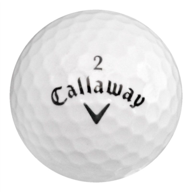 Callaway Unisexe B Grade recyclé de balles de Golf (Lot de 48), Blanc, Standard