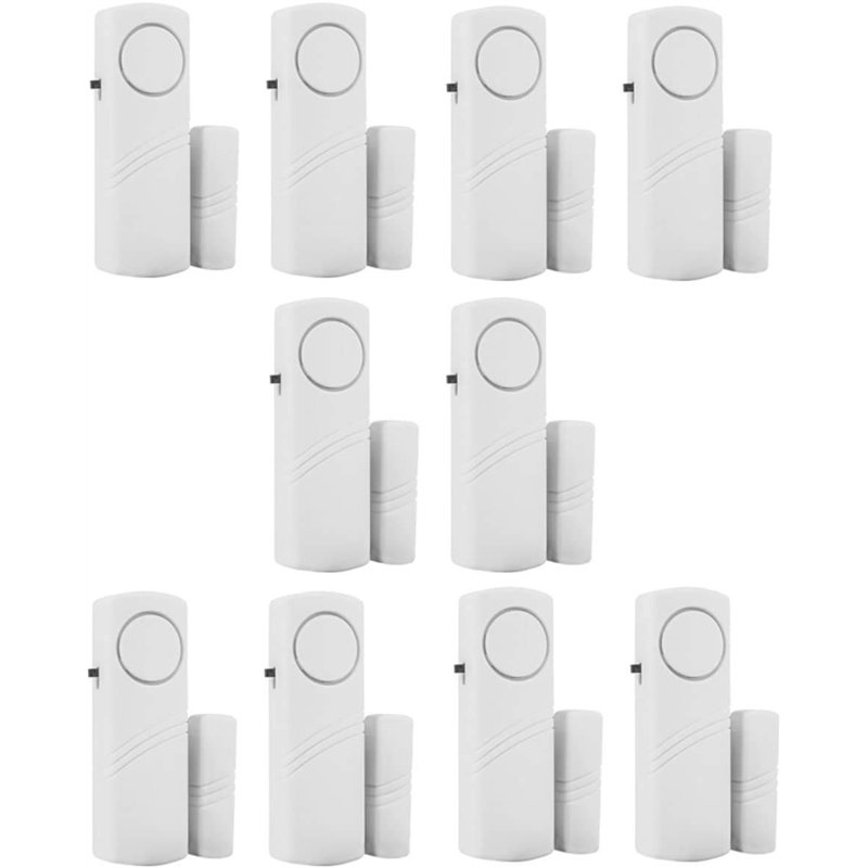 Alarme de porte et fenêtre 120 dB,Détecteur d'alarme pour ouverture de porte et de fenêtre,Sécurité de la maison,Capteur magnétique
