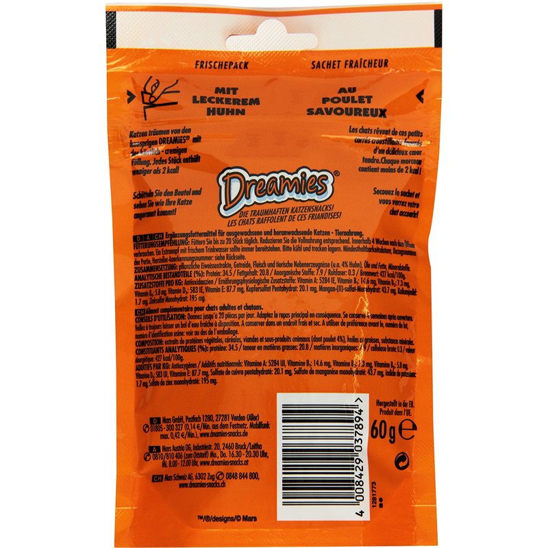 Image secondaire de AEG Dreamies avec Poulet 60 g