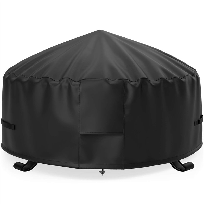 NUPICK Housses pour Braséros, Housse Ronde de 91,4 cm, 100 % Étanche pour Brasero Rond de 81,4 cm, Résistant aux Intempéries