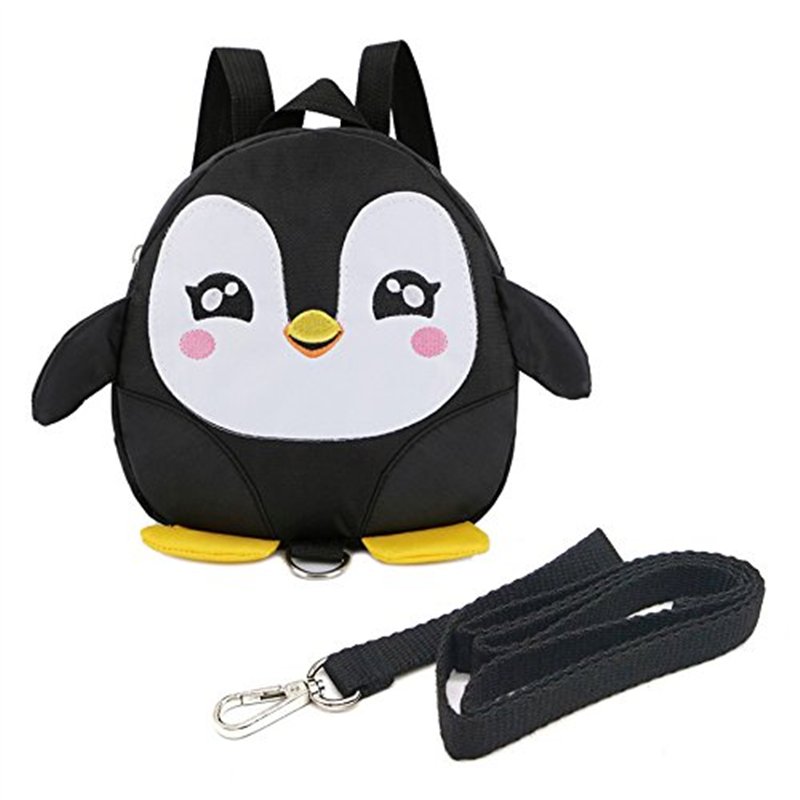 Image secondaire de OFKPO Sac à Dos, Sac Anti-Perdue pour Enfants Motif de Pingouin, Harnais de Sécurité pour Bébé Bambin Enfant Tout-Petit Marche P