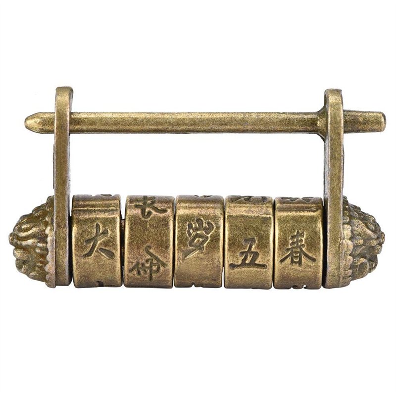 Serrure à Combinaison Vintage Chinois