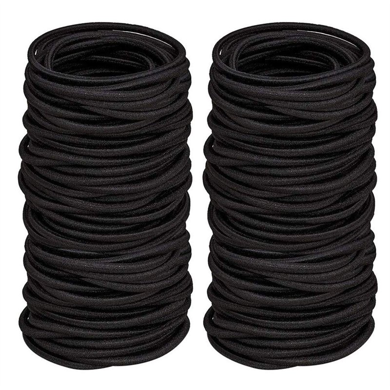 Liens de Cheveux 100 Pièces, 2mm Cheveux Élastiques Cravates, Mini Chouchous Bandes pour les Cheveux des Enfants Bébés Petites F