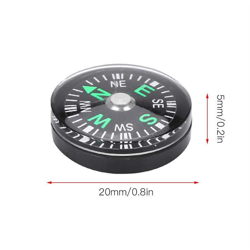 Image secondaire de Boussole Bouton Survie,Boussole Enfant,Mini,Mini Boussole,Bouton Boussole Mini Poche Boussole Ensemble,12Pcs Liquide Rempli Bous