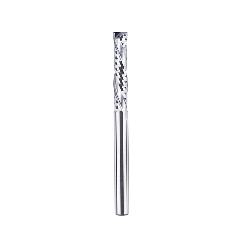 SpeTool Up&Down Fraise Defonceuse 6mm Diamètre de la tige Fraise à Rainurer Fraise CNC Fraises en Spirale 32mm Exrta Longueur de