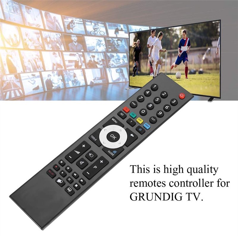 Image secondaire de VBESTLIFE Télécommande de Remplacement, Télécommande de Smart TV Compatible pour GRUNDIG TV TP7187R