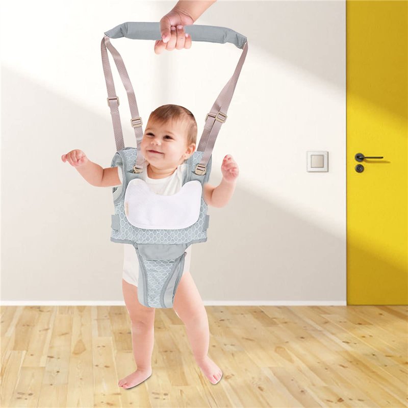 Image secondaire de Harnais De Marche Pour Bébé Porte Bébé Aide à La Marche Bretelle Premier Pas Laisse Bébé Ceinture Anti Perdu Pour Tout-petit Mar