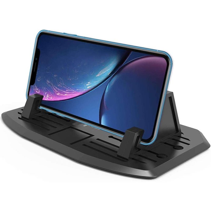 ipow Angle Réglable Support Téléphone Portable Auto en Silicone Antidérapant,Tapis Collant Porte GPS Voiture,Fixe GSM sur Tablea
