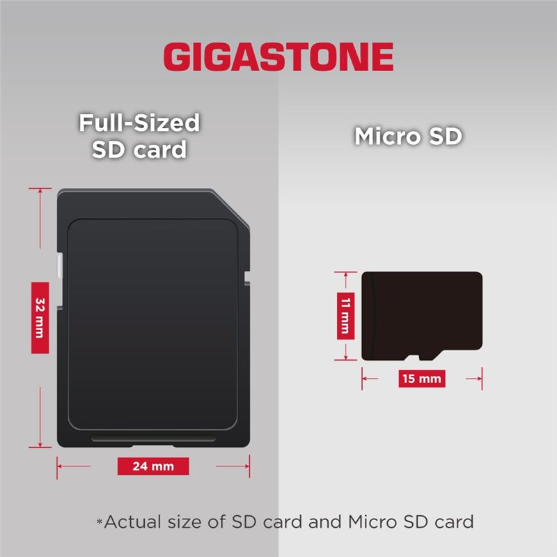 Image secondaire de [5 Ans Récupération de données Gratuite] GIGASTONE 64Go Carte SD, 4K Camera Pro, Vitesse jusqu'à 100 Mo/s, A1 V30 SDXC 4K UHD Vi
