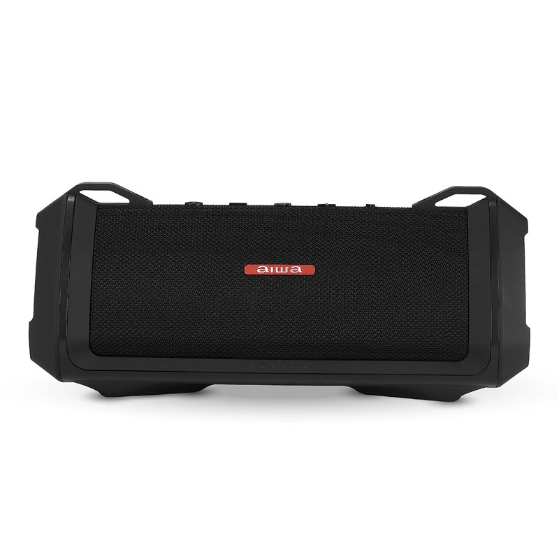 Aiwa Exos-3 Haut-parleur Bluetooth Noir Résistant à l'eau Robuste Performance acoustique