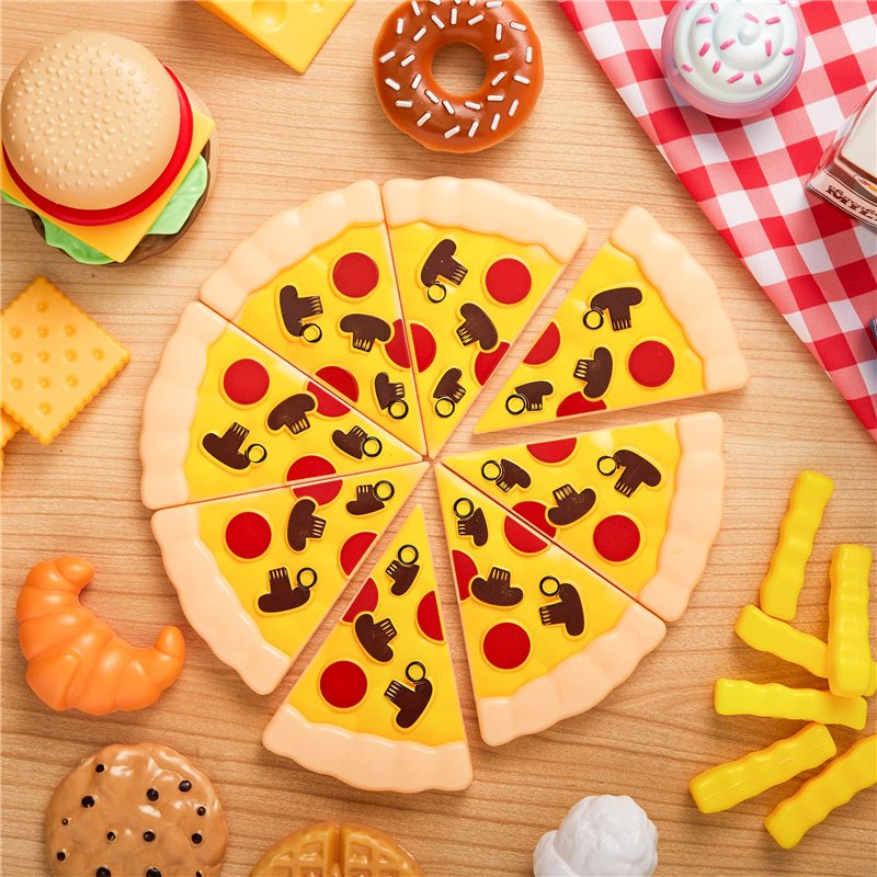 Image secondaire de JOYIN Jeu de Cuisine 135 Pièces pour Marché - Simulation, Accessoires, Faux Aliments, Fournitures de Fête, Vacances