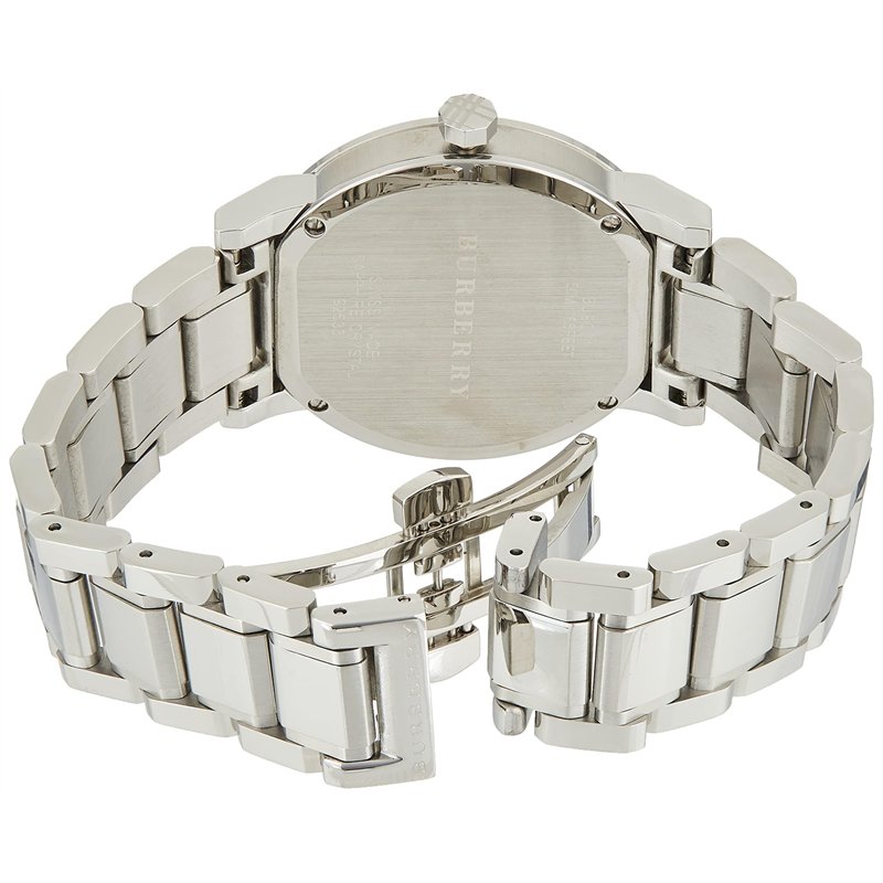 Image secondaire de BURBERRY Homme Analogique Quartz Montre avec Bracelet en Acier Inoxydable BU9001
