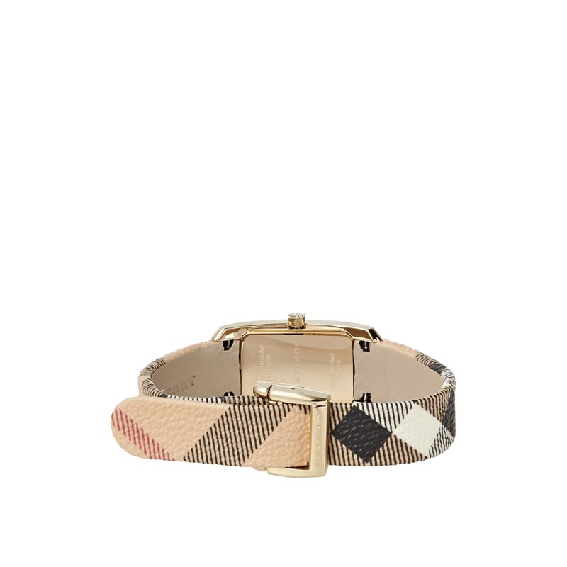 Image secondaire de Burberry Bu9509 Montre décontractée pour Femme, Affichage analogique, Bracelet en Acier Inoxydable, dor