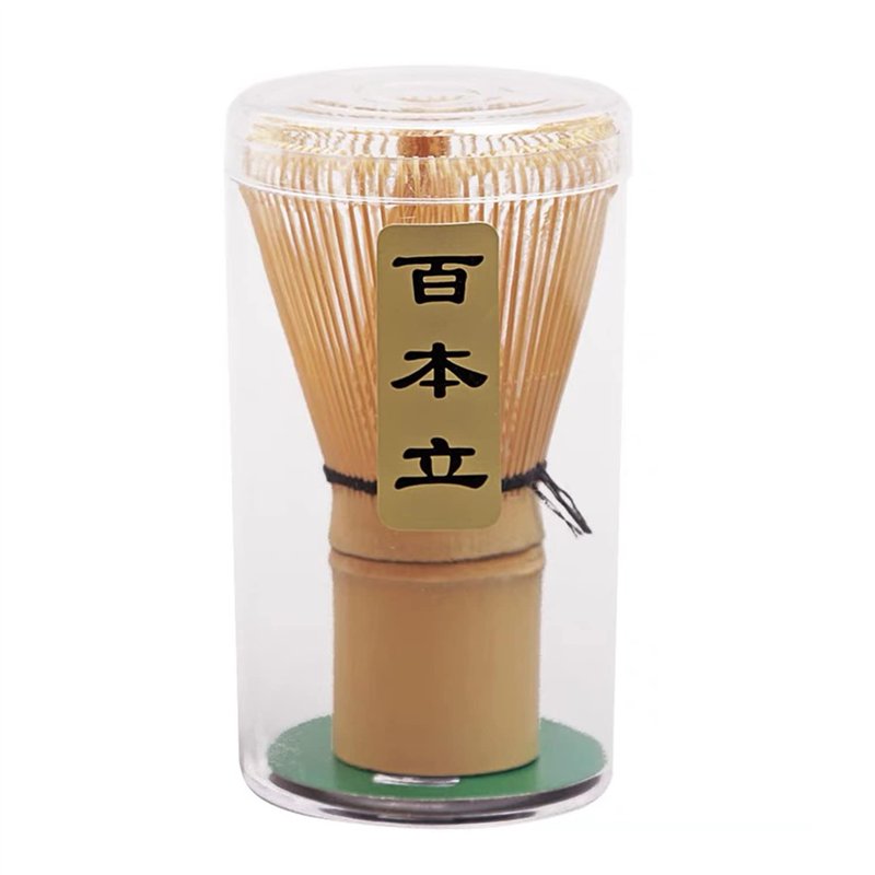 Fouet à matcha en bambou doré fait à la main, mélangeur traditionnel japonais Chasen – Fouet en bambou biologique durable et dur