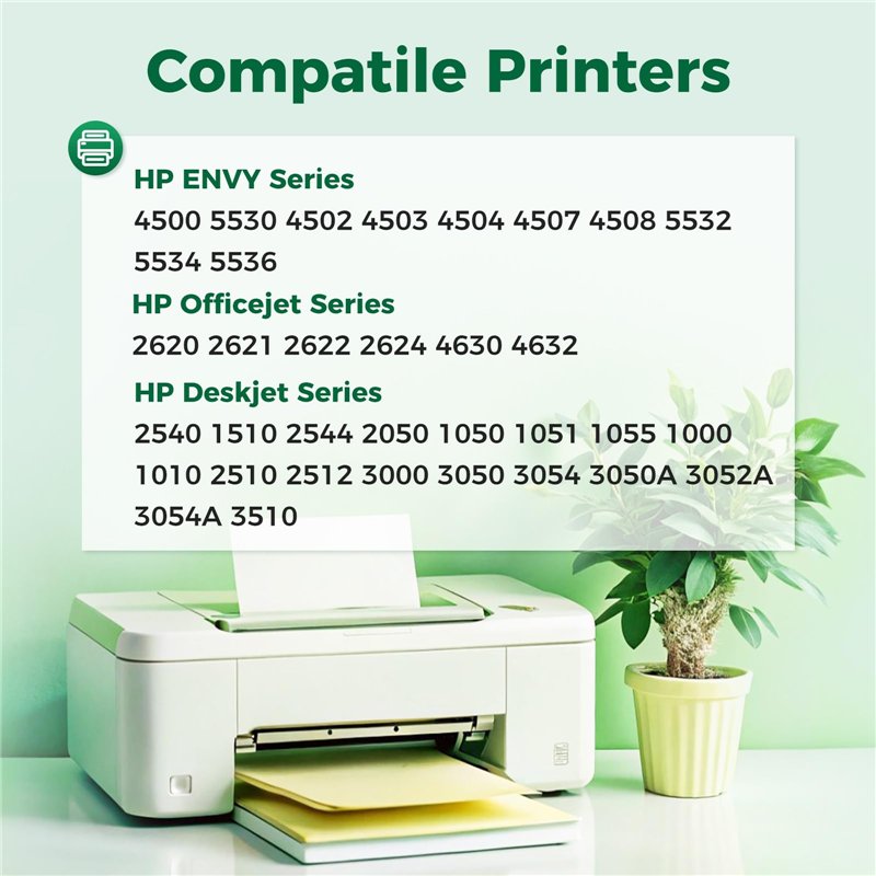 Image secondaire de swiss toner 301XL 301 XL Cartouches d'encre Remplacement pour Cartouche HP 301 Noir et Couleur pour Encre HP 301XL pour Envy 450