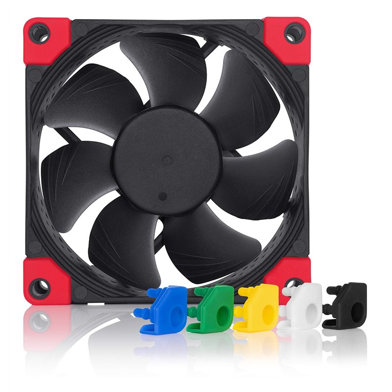 Noctua NF-A8 PWM chromax.black.swap, Ventilateur Silencieux Haut de Gamme, 4 Broches (80 mm, Noir)