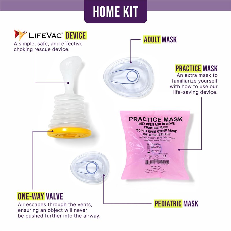 Image secondaire de LifeVac dispositif d'urgence Anti étouffement