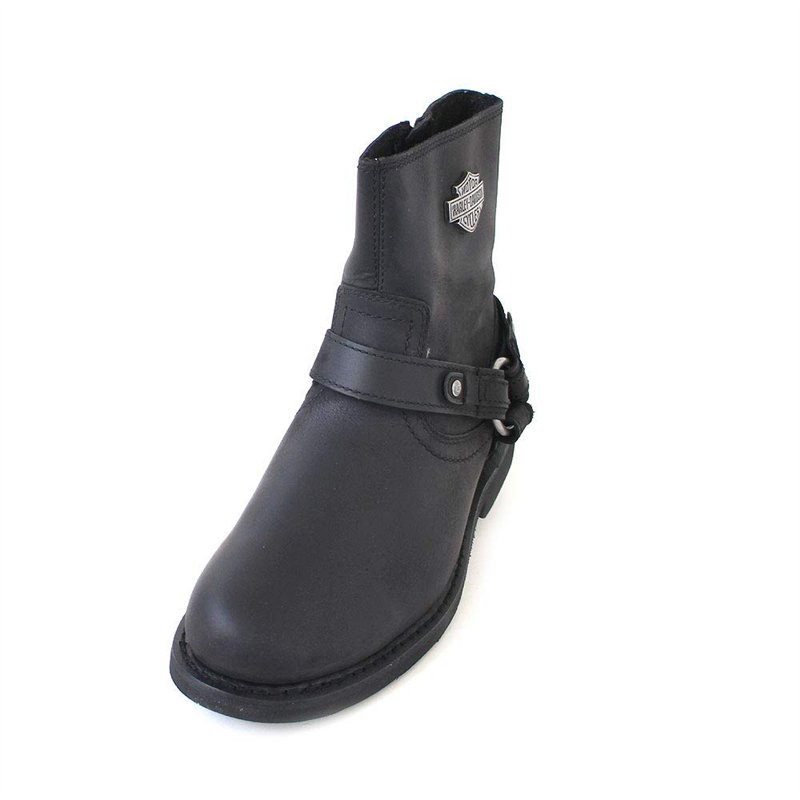 HARLEY-DAVIDSON Scout Homme Bottes de Motard Noir EU45 Cuir Regular/Coupe Standard