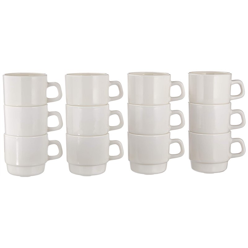 Image secondaire de Arcoroc Intensity-Set Lot de 12 tasses à café et lait en verre Zenix 22 cl