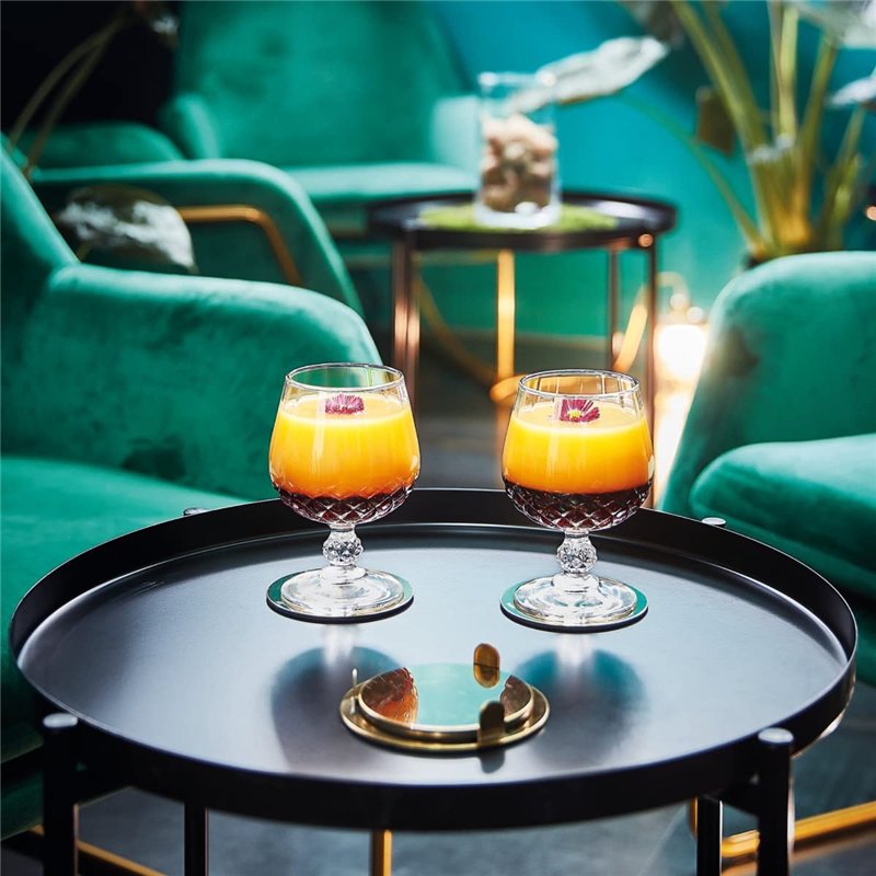 Image secondaire de CRISTAL D'ARQUES Éclat Paris - Collection Longchamp - 6 Verres à Cognac 32cl en Kwarx - Brillance, Transparence et Haute Résistance