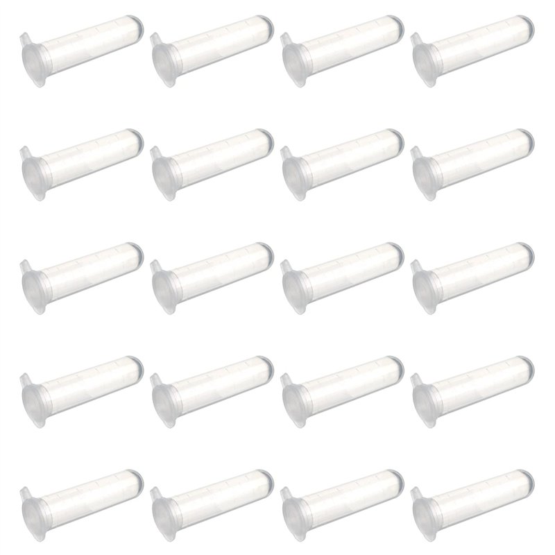 Image secondaire de Othmro Lot de 300 tubes à centrifugeuse en plastique avec bouchon 5 ml