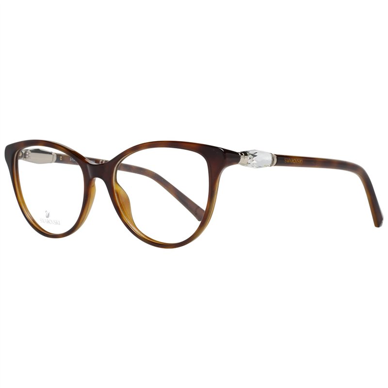 Swarovski Sk5311 52052 Sunglasses, Brown, 52 Femme