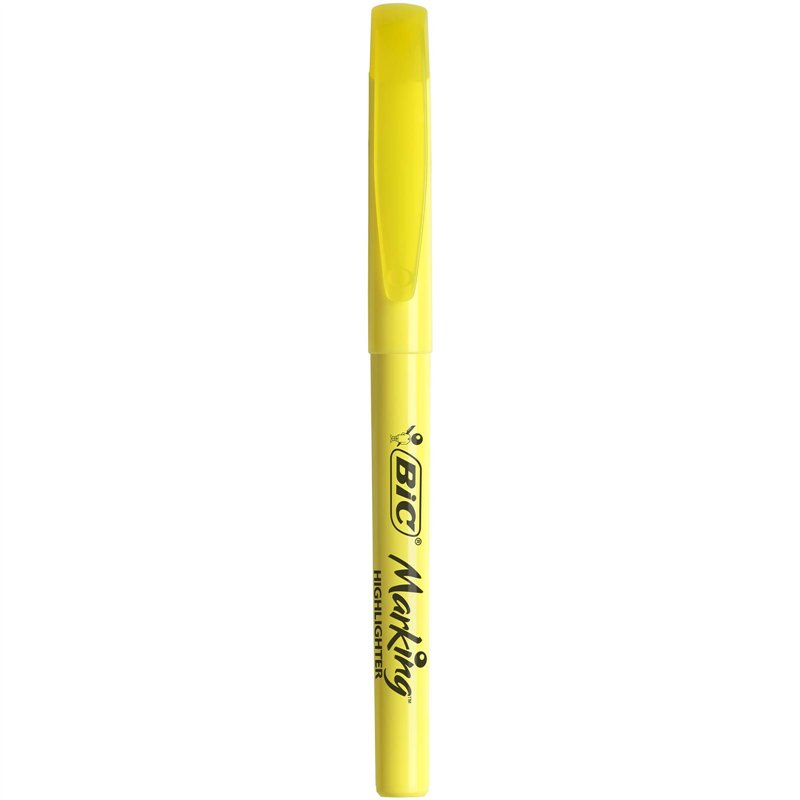 Image secondaire de Bic Highlighter Surligneurs Pointe Biseautée, 5 unités