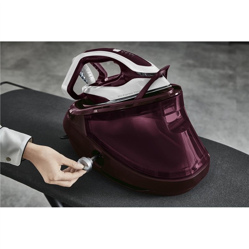 Image secondaire de Tefal GV9810 Pro Express Vision Centrale vapeur | Lumière LED intelligente sur le fer à repasser | Pression puissante de 8,3 bar