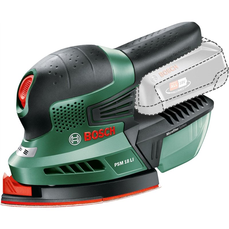 Bosch Home and Garden Ponceuse multi sans-fil - PSM 18 LI