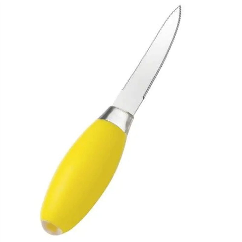 Tefal K2080614 Fresh Kitchen Couteau à Pamplemousse Acier Inoxydable Jaune 16,89 x 3,2 x 3,2 cm