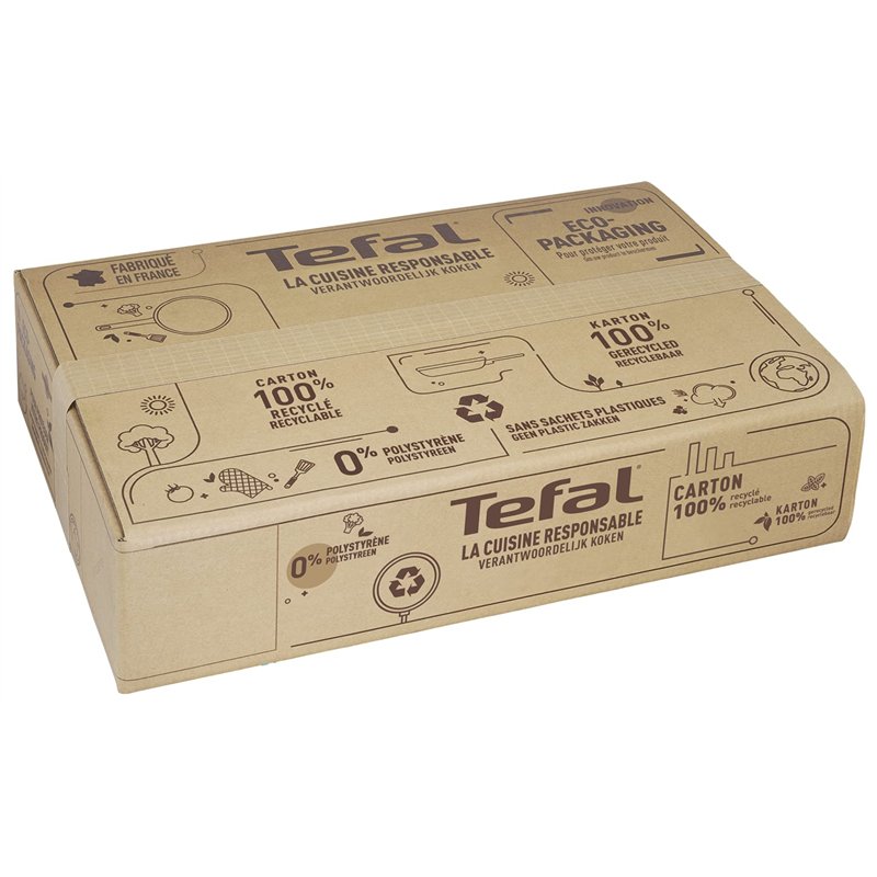 Image secondaire de Tefal Comfort Max Poêle 20 cm, Induction, Revêtement antiadhésif, Acier inoxydable haute qualité, Indicateur de température Ther