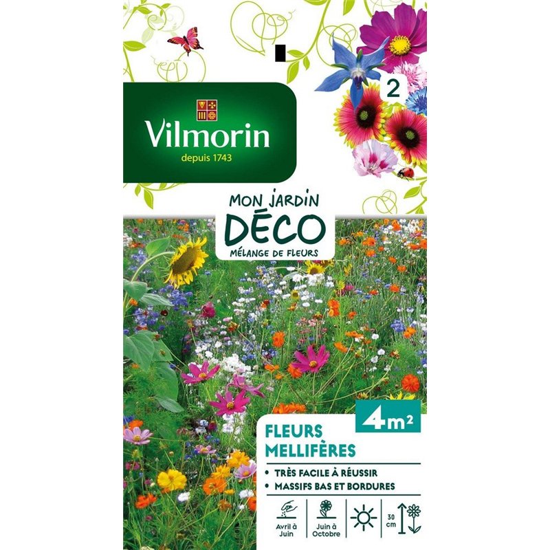 Image secondaire de Vilmorin 5862842 Fleur mellifère Multicolore 9 x 0.5 x 16 cm
