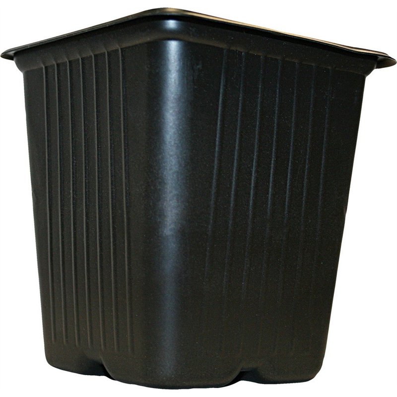Vilmorin 3990612 Lot de 5 Bols carrés en Plastique 11 cm