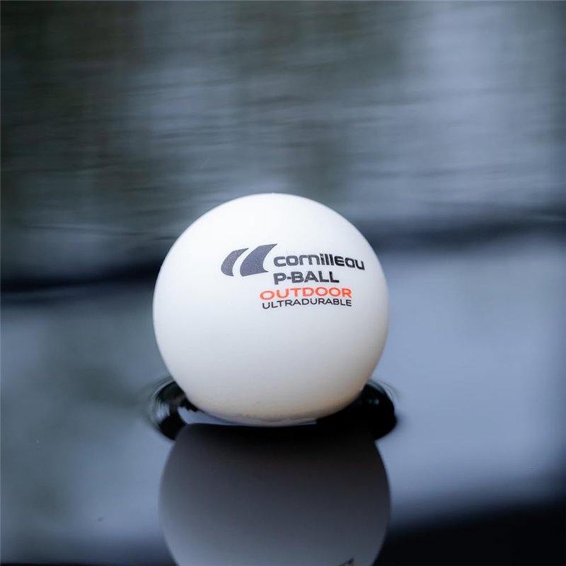 Image secondaire de Cornilleau - Balles de ping-Pong d'extérieur - Résistantes au Vent et ultradurables - Pack de 6 balles- P-Ball Outdoor Ultradura