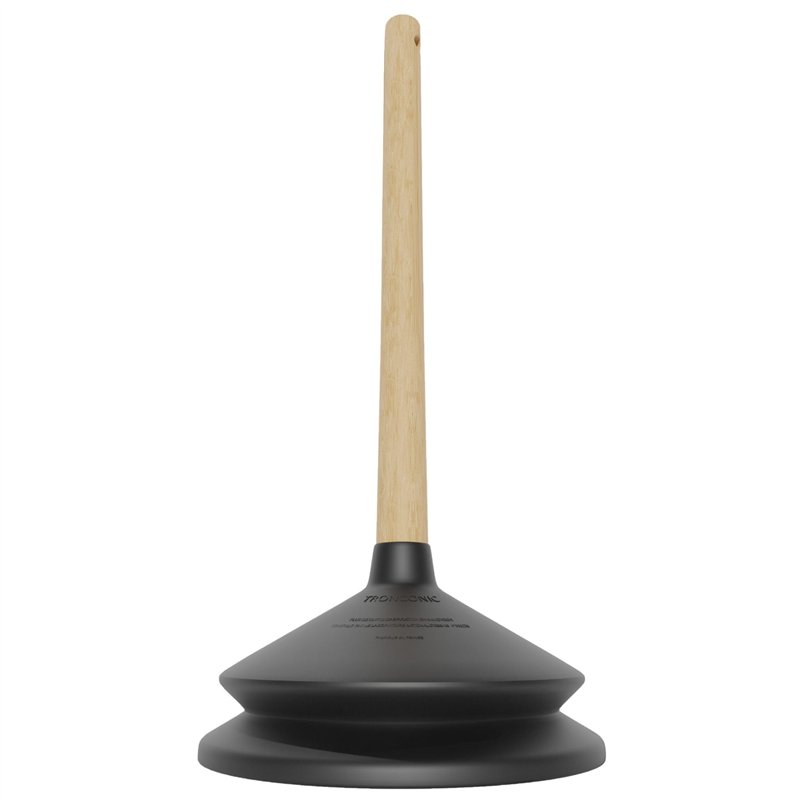 Tronconic - 80 KG d'aspiration - Ventouse déboucheur pour Salle de Bain et WC - Déboucheur Canalisation Professionnel - Ventouse