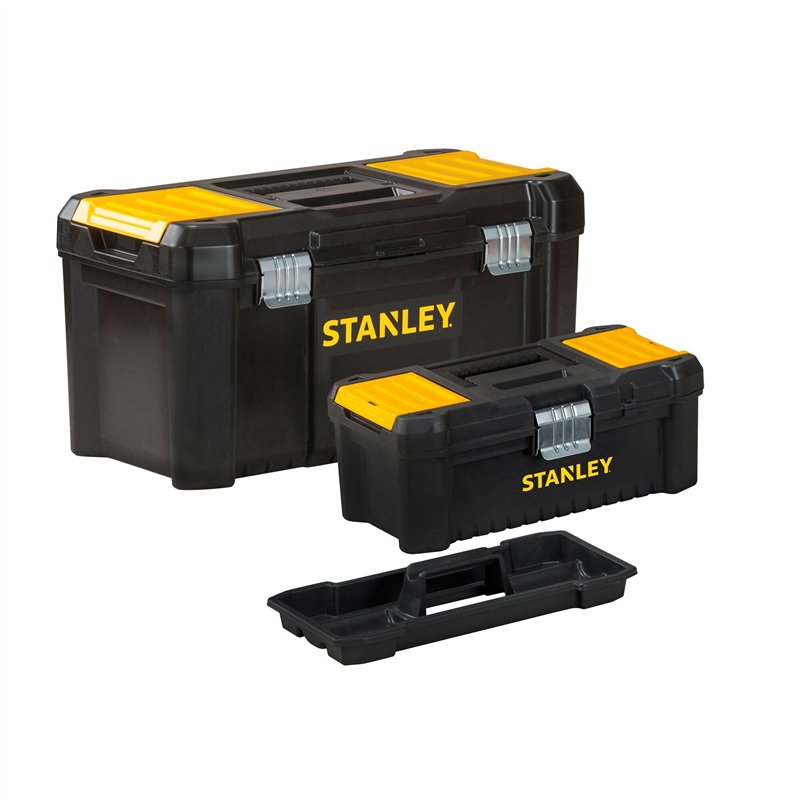 STANLEY Lot bonus de 2 caisses à outils STST1-75772, Jaune/Noir